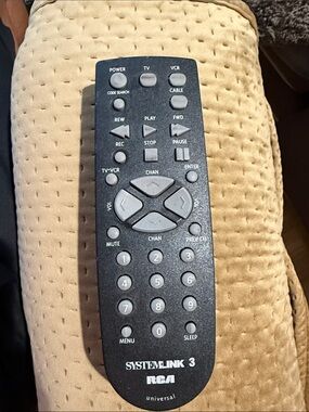 RCA Systemlink 3 Universal Remote - Black